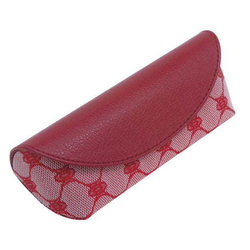 モノグラムで高級感のある軽いメガネケース ブラウン SH430